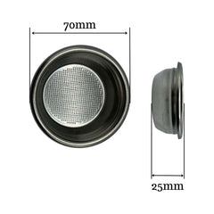 14g Double Filter Basket for WEGA Concept Espresso Machines
