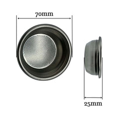 14 Gram Double Filter Basket for Fiorenzato Espresso Machines
