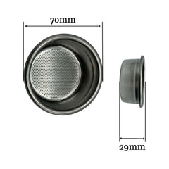 21g Triple Filter Basket - Compatible with Faema, VBM, Bezzera, WEGA, and More