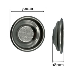 5g Filter Basket for Espresso Machines - Fits Iberital, Reneka Viva, Bezzera & More
