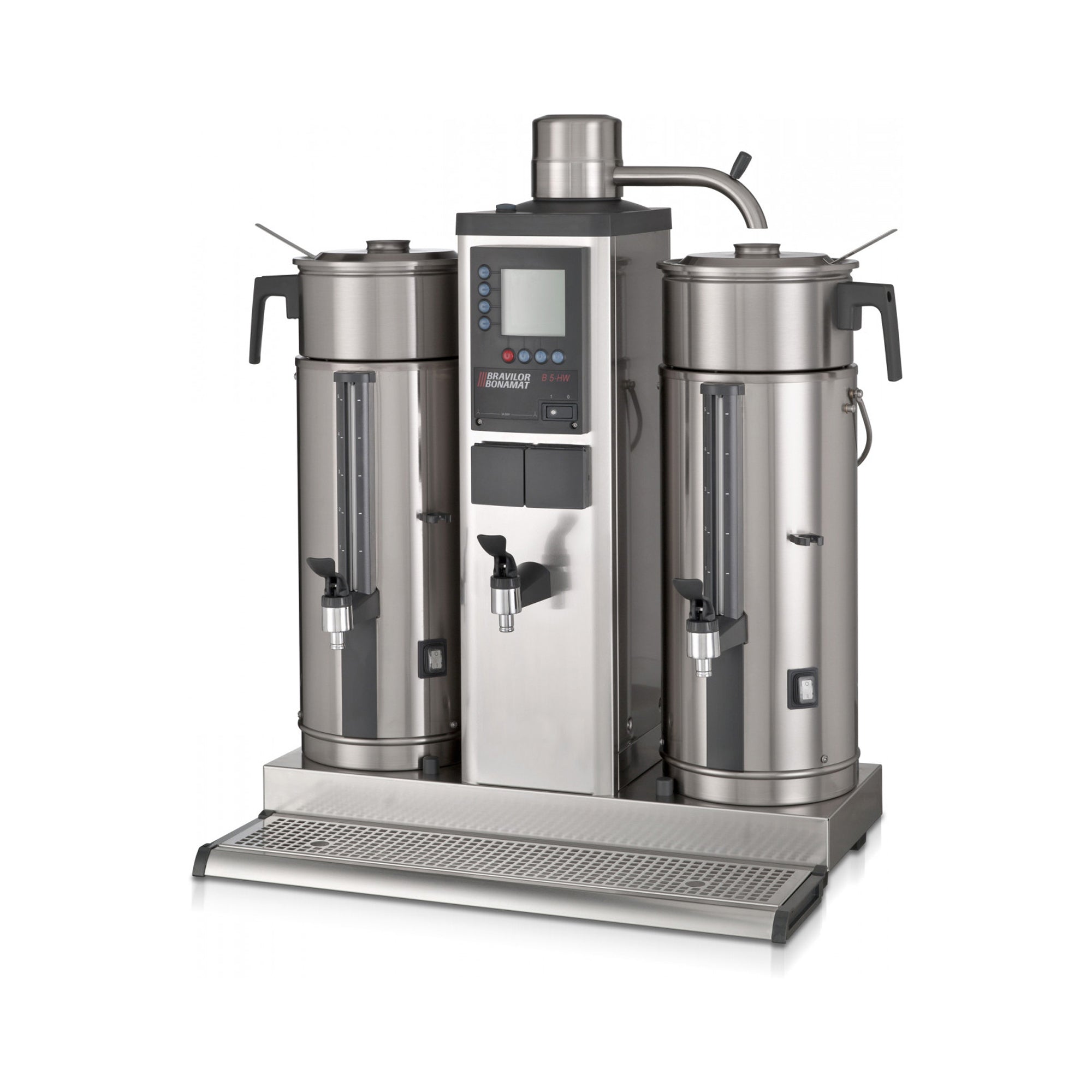 Bravilor B5 HW 5KW Round Filter Machine - Brew 5L In 10 Minutes + Water Tap