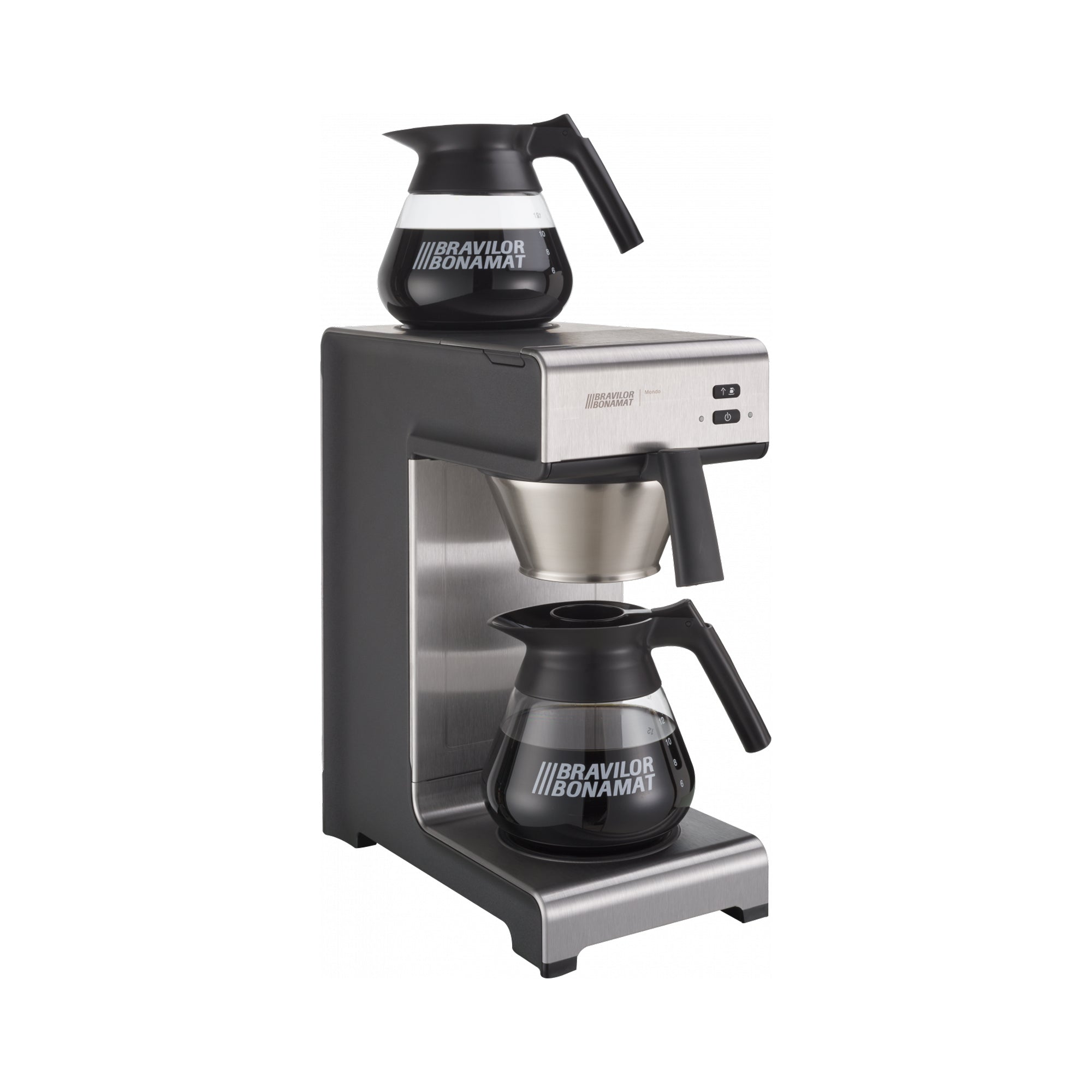 Bravilor Mondo Filter Coffee Machine With Decanter Flasks + Hot Plates