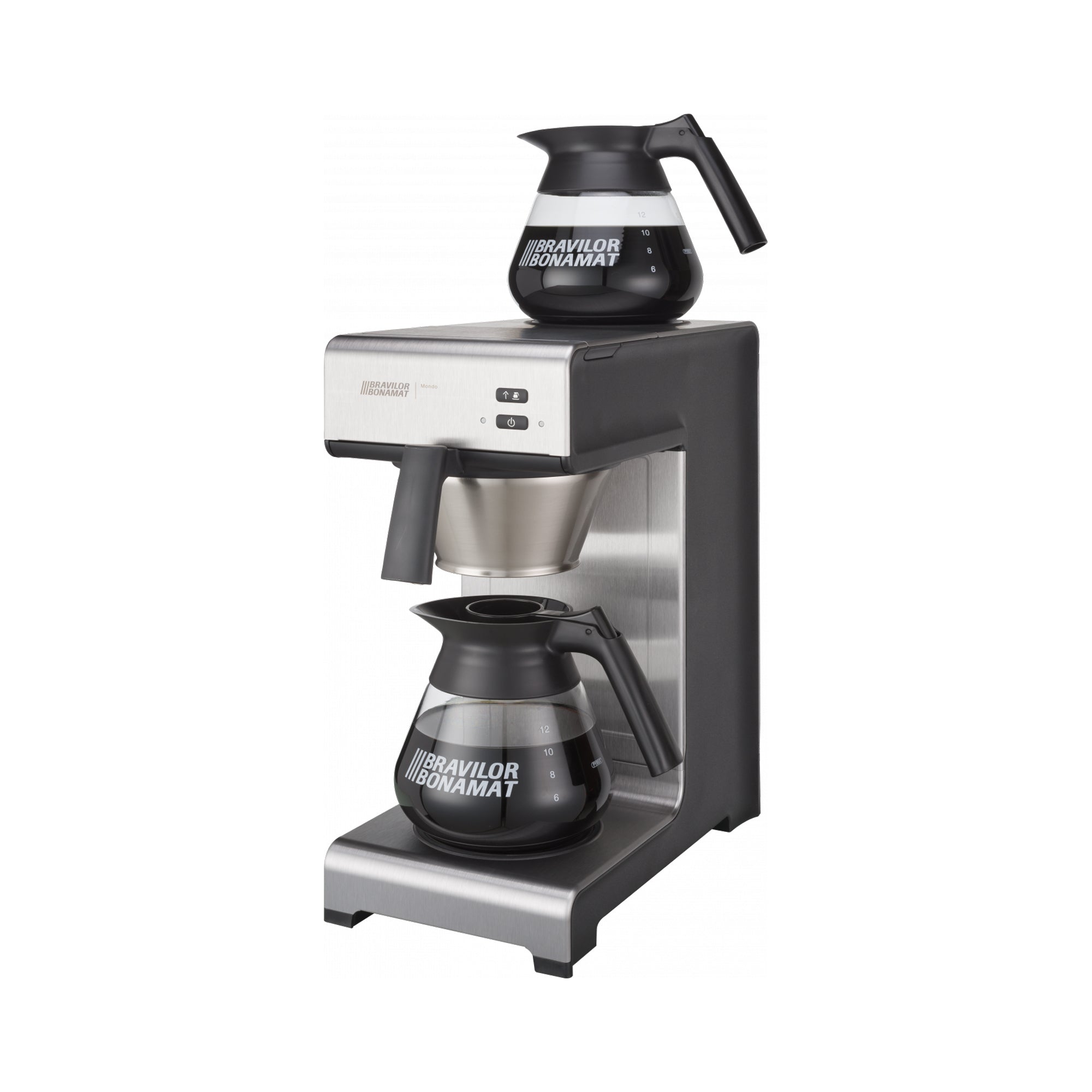 Bravilor Mondo Filter Coffee Machine With Decanter Flasks + Hot Plates
