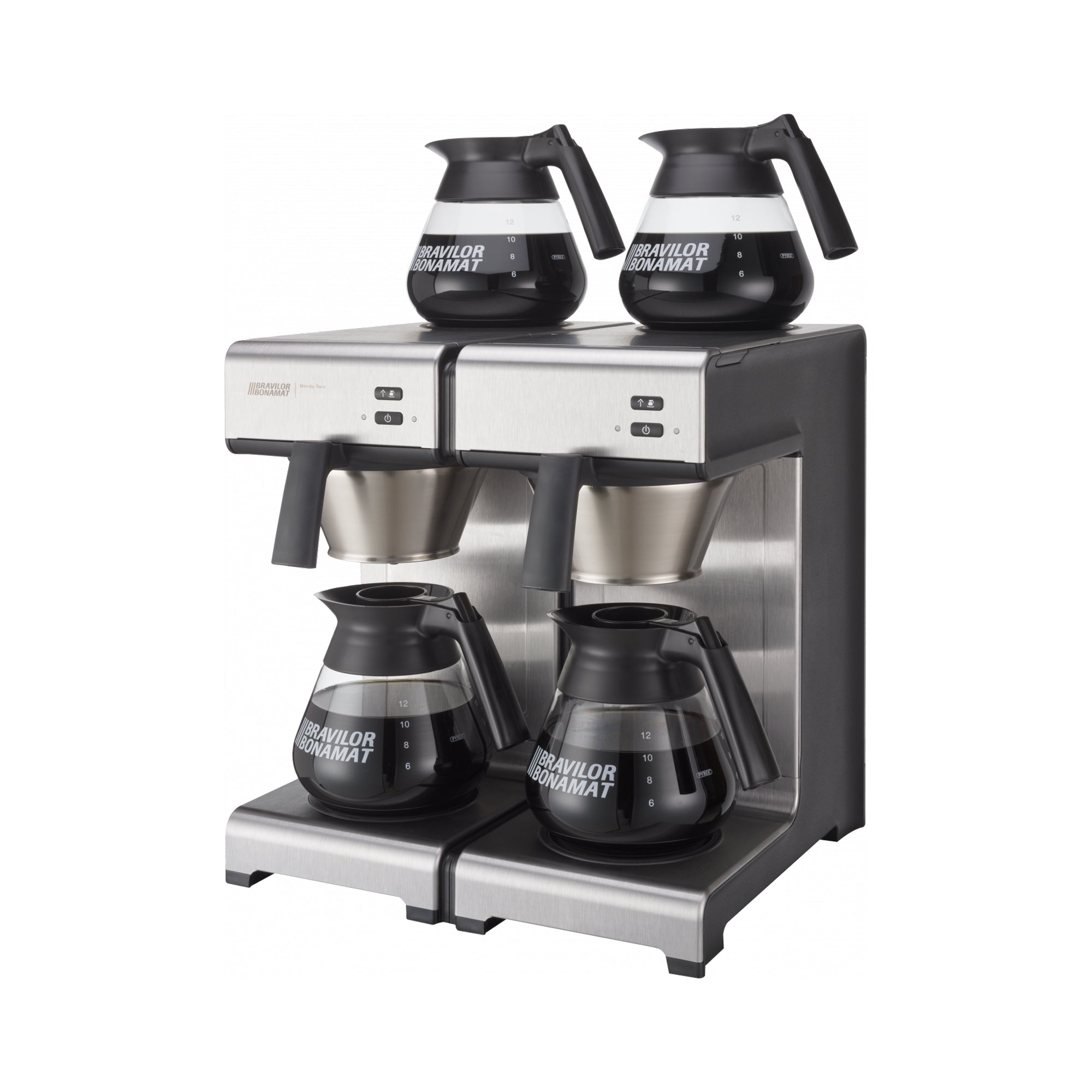 Bravilor Mondo Twin Filter Coffee Machine With Decanter Flasks