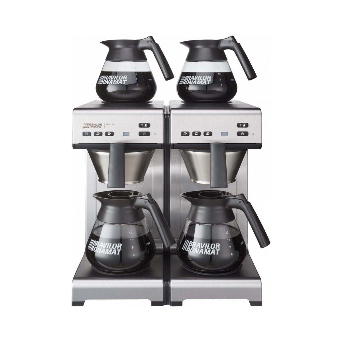 Bravilor Matic Twin Filter Coffee Machine With Decanter Flasks