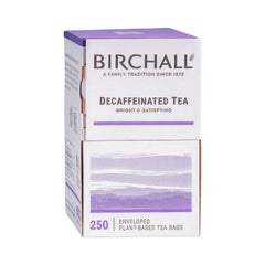 Birchall Decaffeinated Tea – 250 Plant-Based Enveloped Tea Bags