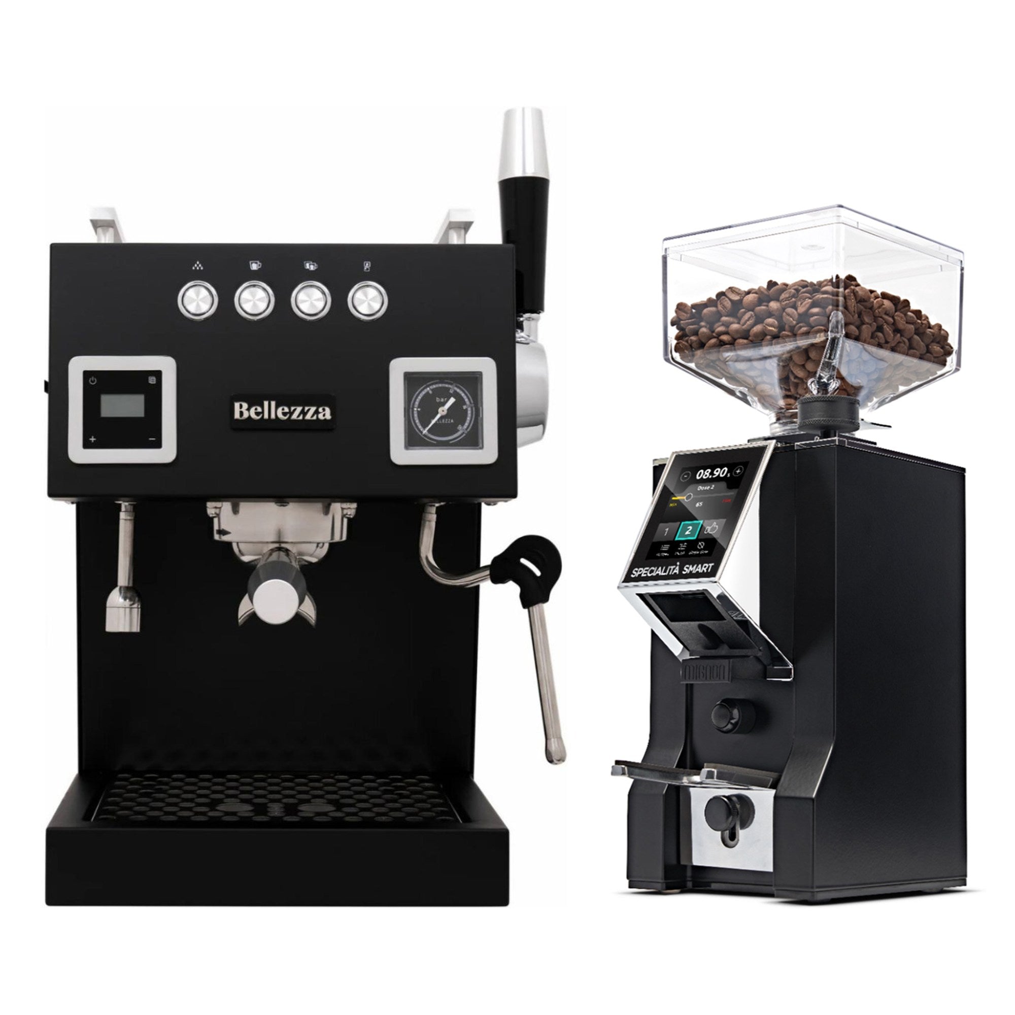 Bellezza Bellona & Eureka Specialita Smart Espresso Bundle