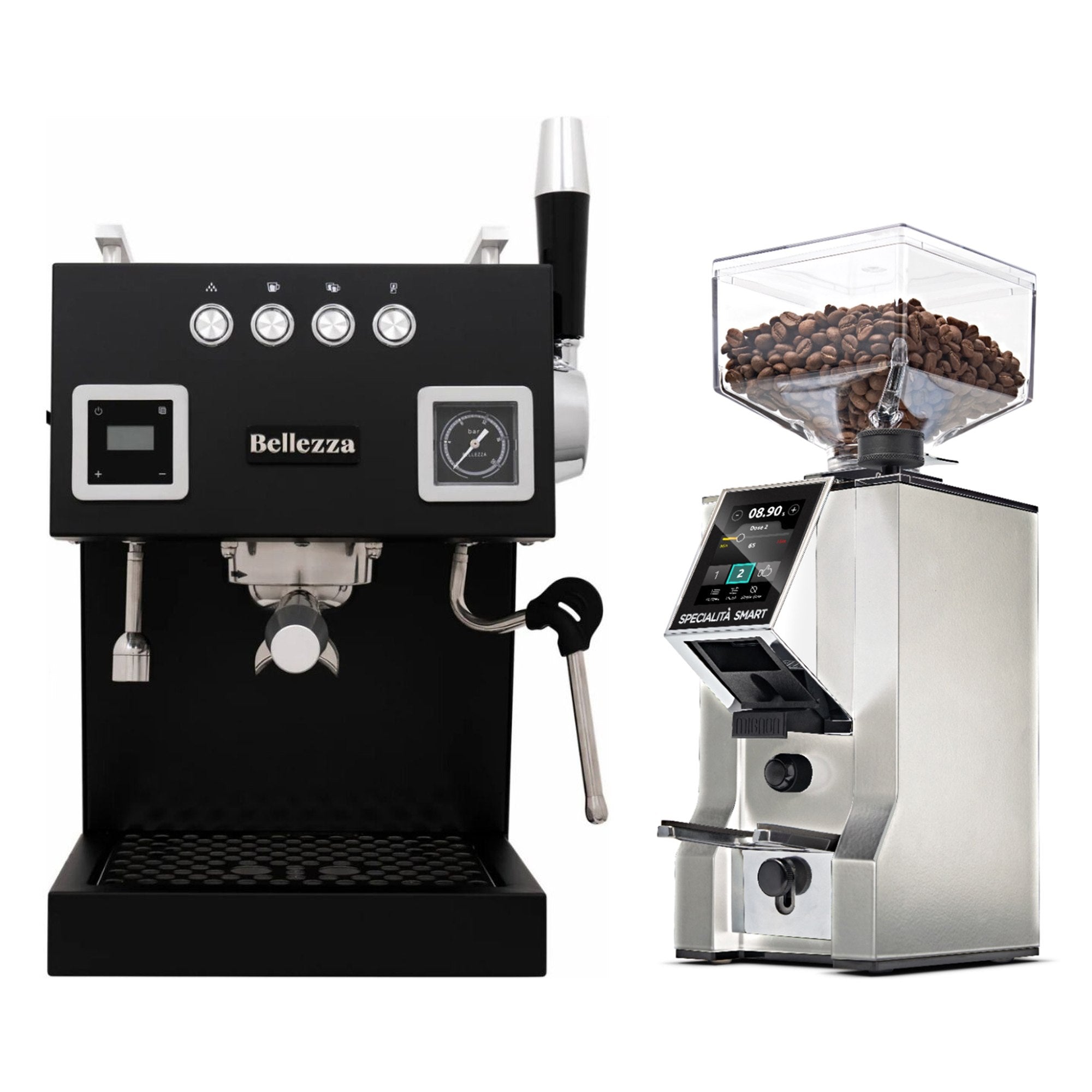 Bellezza Bellona & Eureka Specialita Smart Espresso Bundle