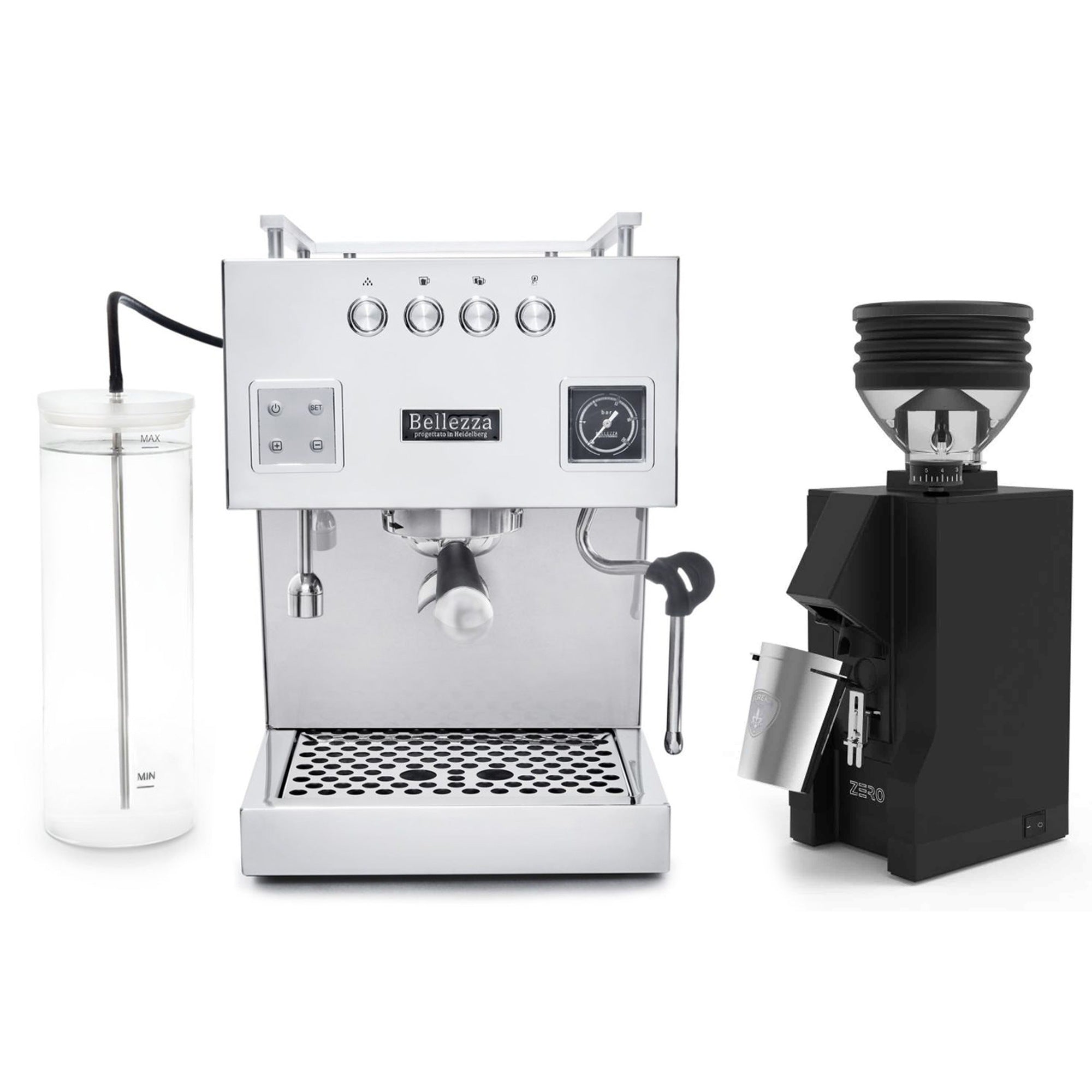 Bellezza Bellona & Eureka Mignon Zero Espresso Bundle