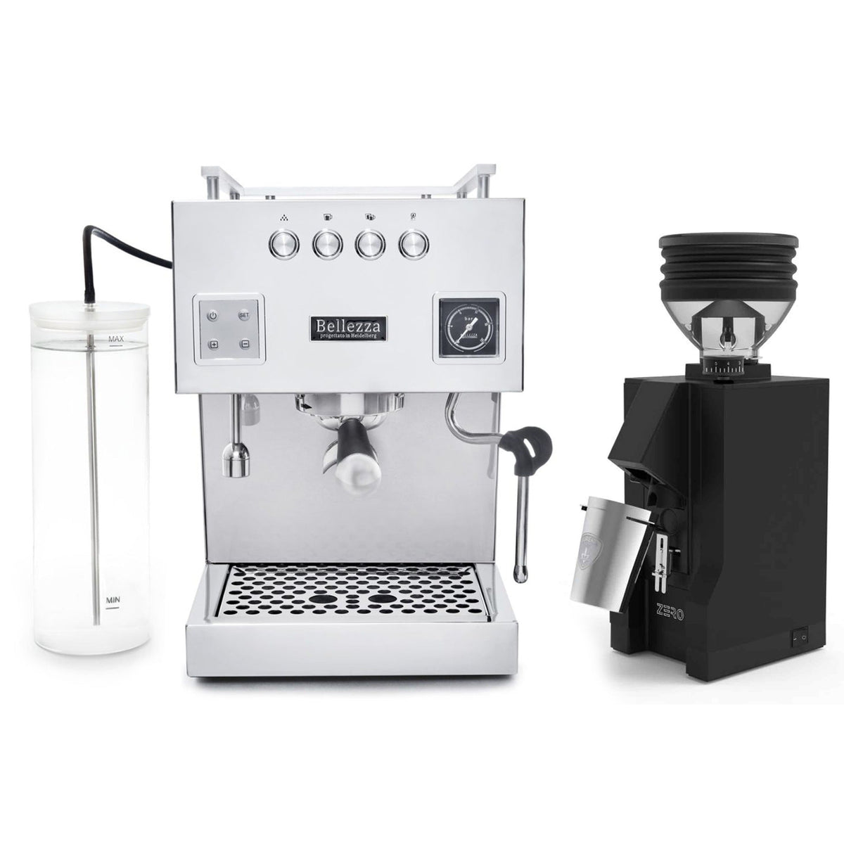 Bellezza Bellona & Eureka Mignon Zero Espresso Bundle