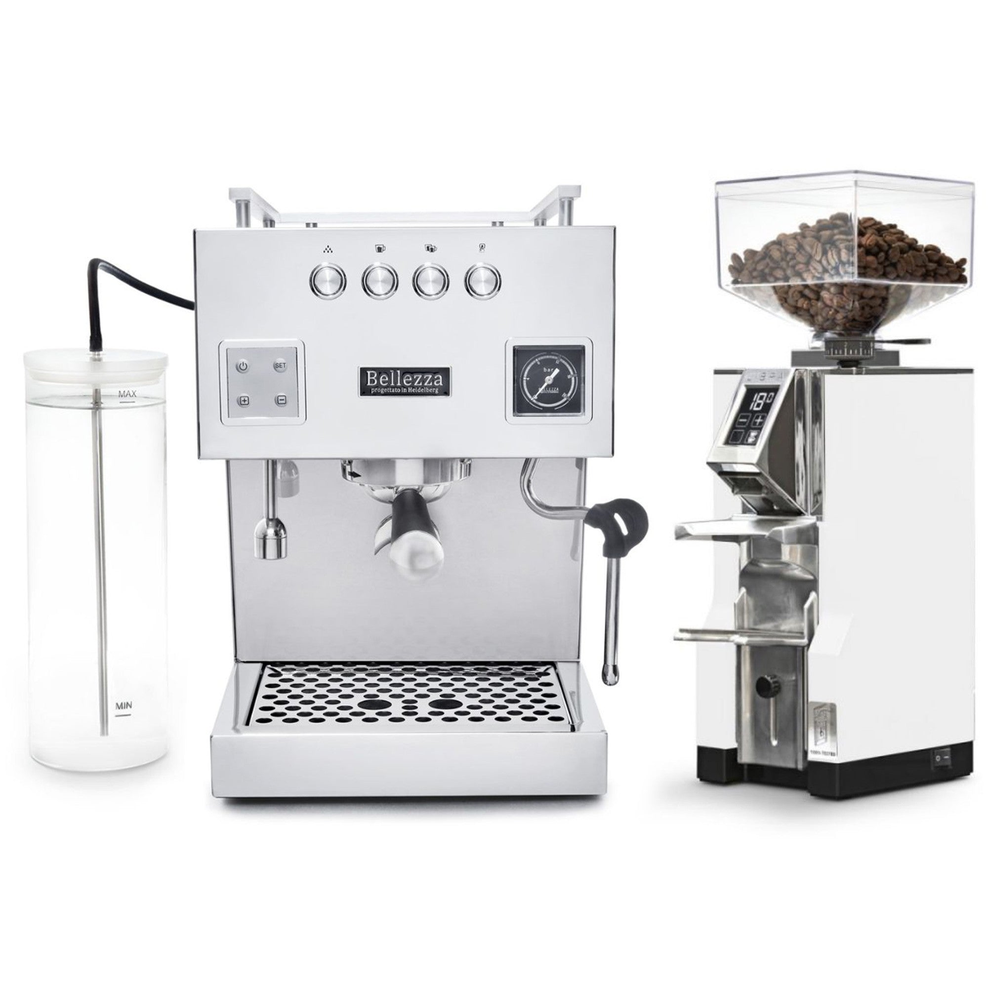 Bellezza Bellona & Eureka Mignon Libra Espresso Bundle