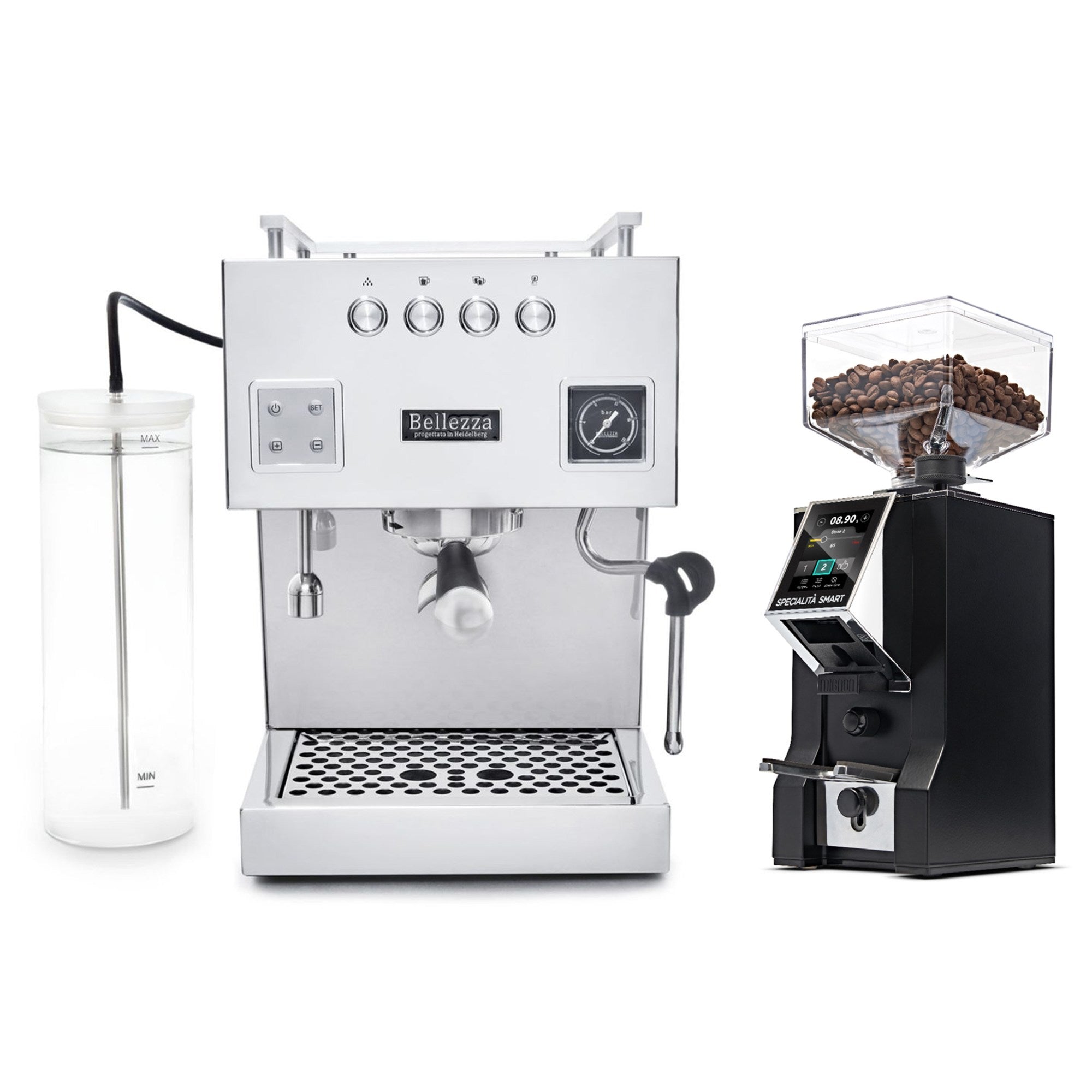 Bellezza Bellona & Eureka Specialita Smart Espresso Bundle