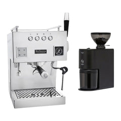 Bellezza Bellona Dual Boiler Espresso Machine & Eureka Peppe Grinder Bundle