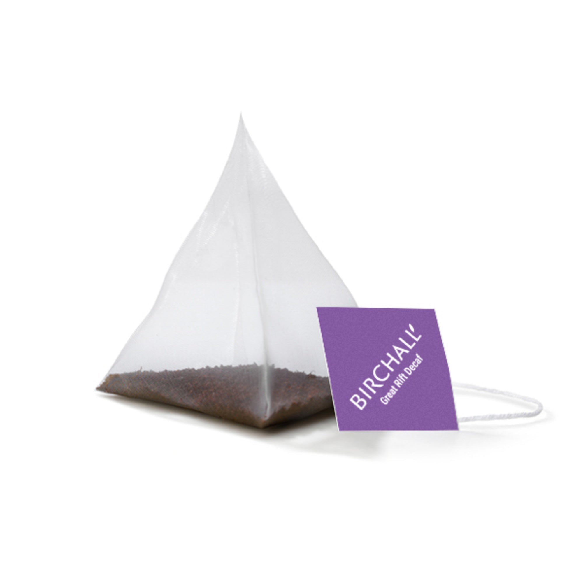 Birchall Great Rift Decaf Breakfast Tea Enveloped Prism Tea Bags – 20 Pack