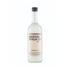Bristol Syrup Co. Simple Syrup 2:1 - 750ml (for Cocktails)