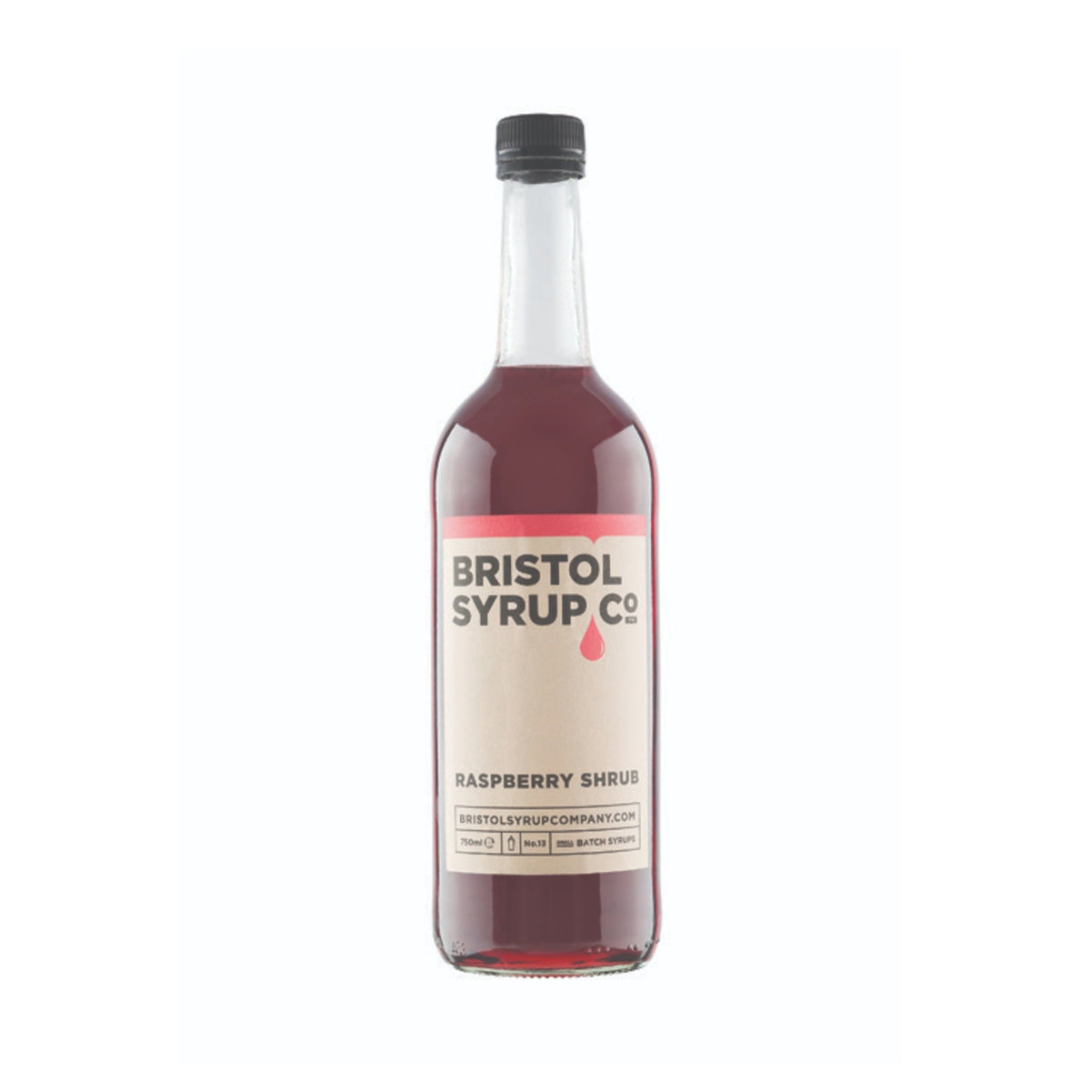 Bristol Syrup Co. Raspberry Shrub Cocktail Syrup - 750ml
