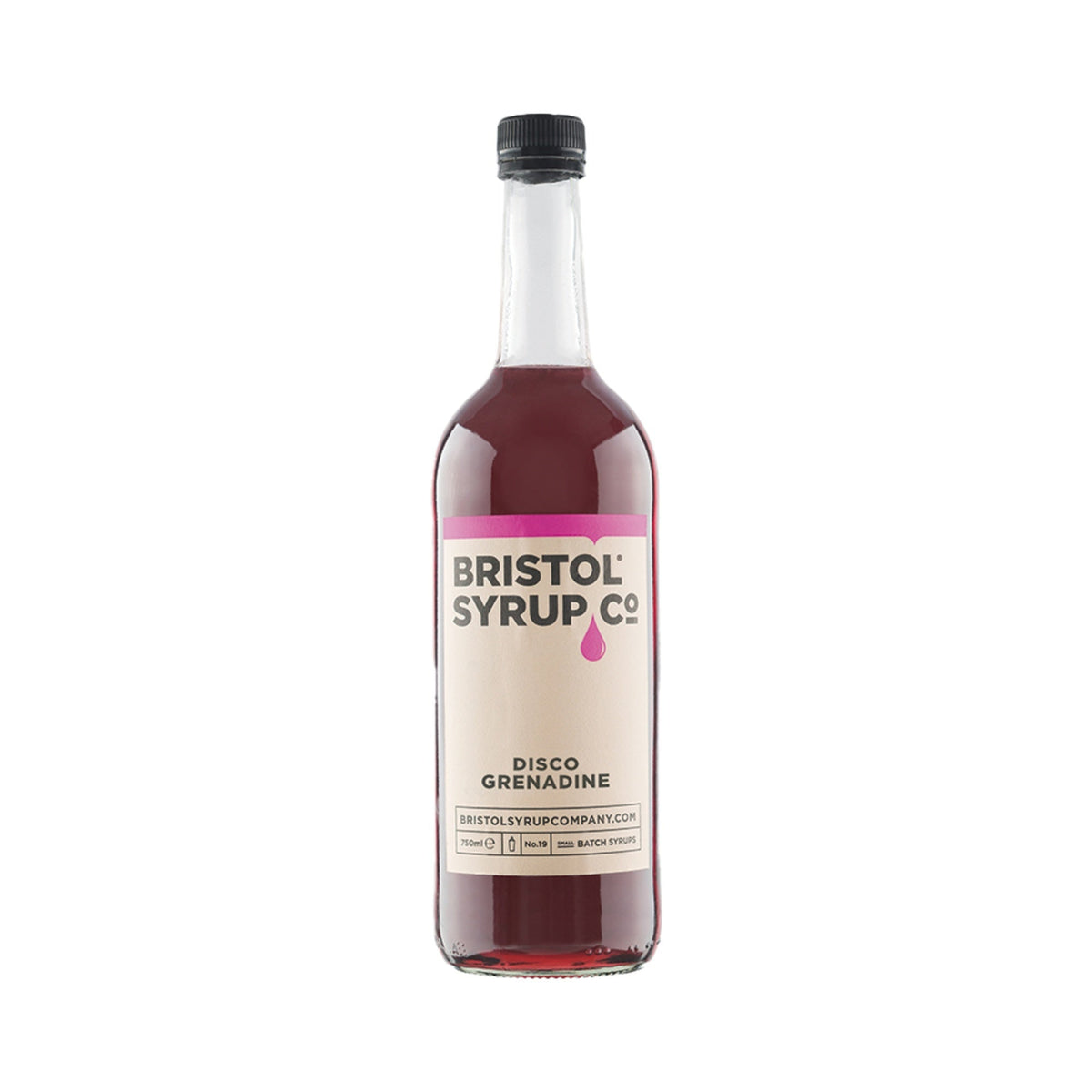 Bristol Syrup Co. Disco® Grenadine Cocktail Syrup - 750ml