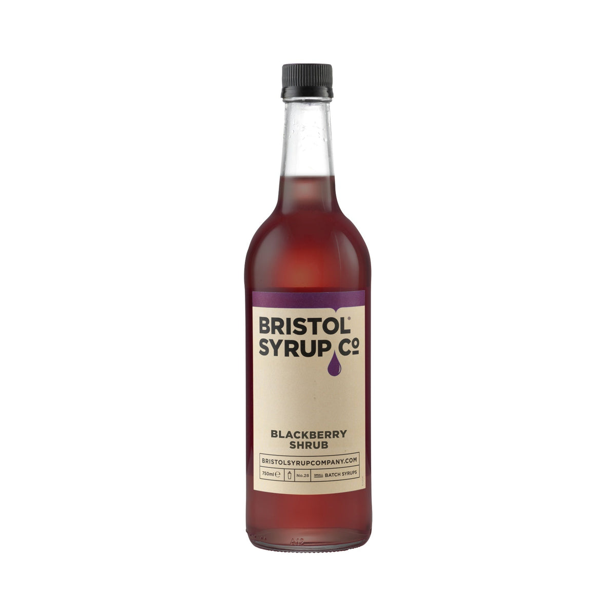 Bristol Syrup Co. Blackberry Shrub Cocktail Syrup - 750ml