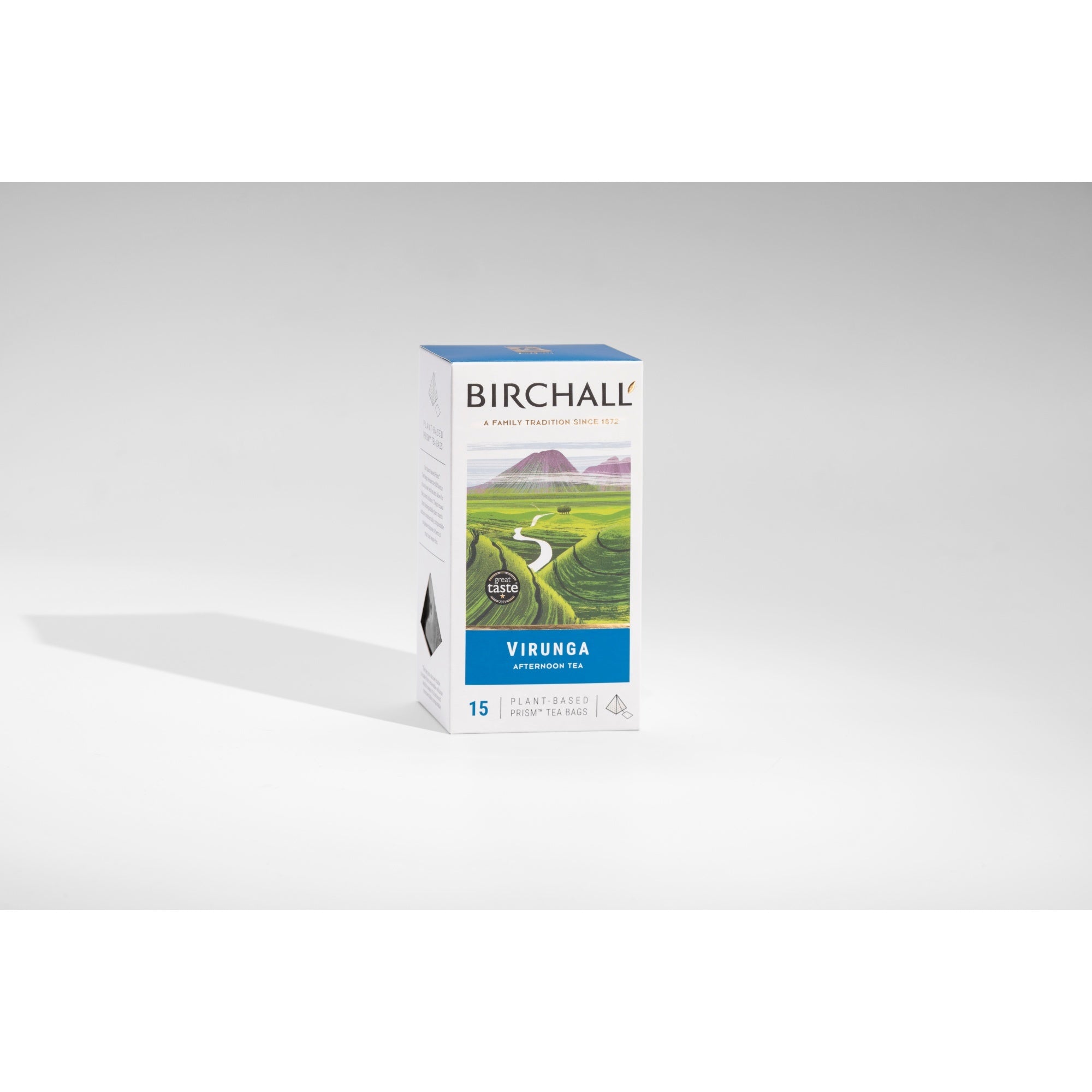 Birchall Virunga Afternoon Tea 15 Plant-Based Prism Tea Bags