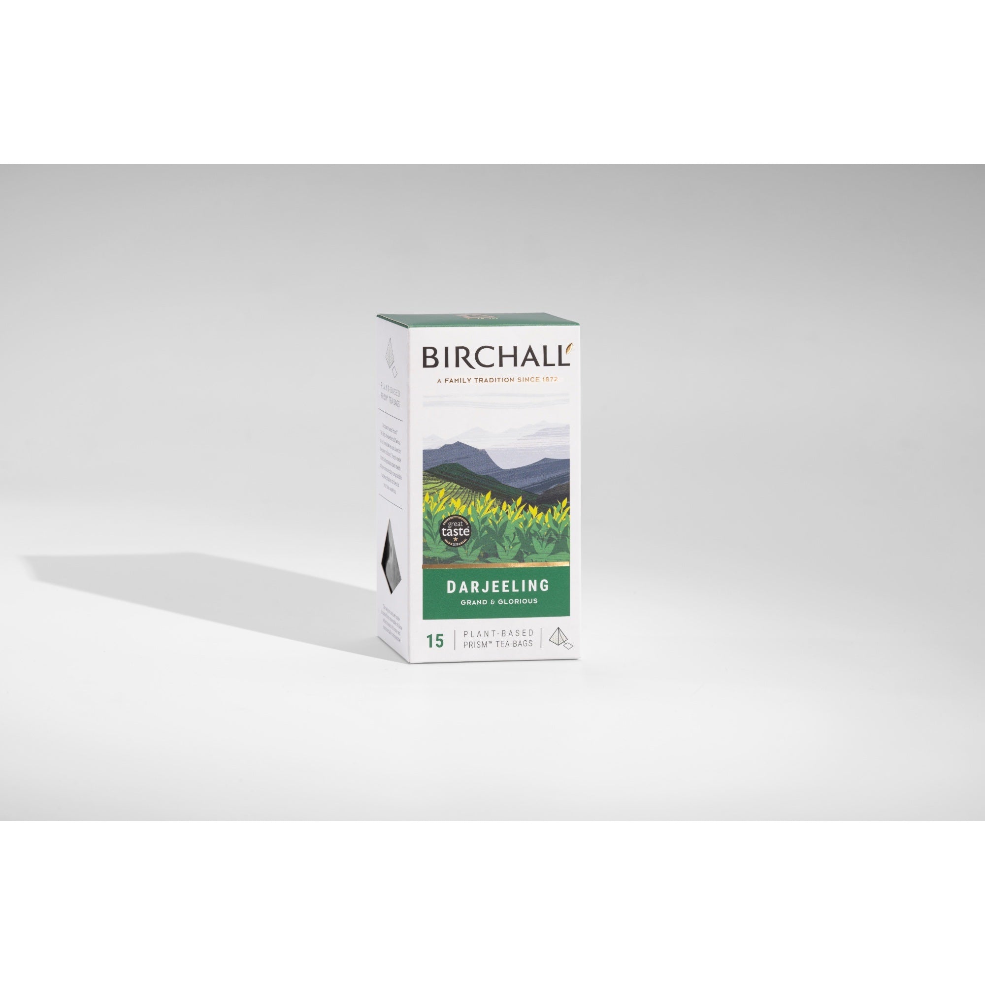 Birchall Darjeeling Plant-Based Prism Tea Bags - Pack of 15