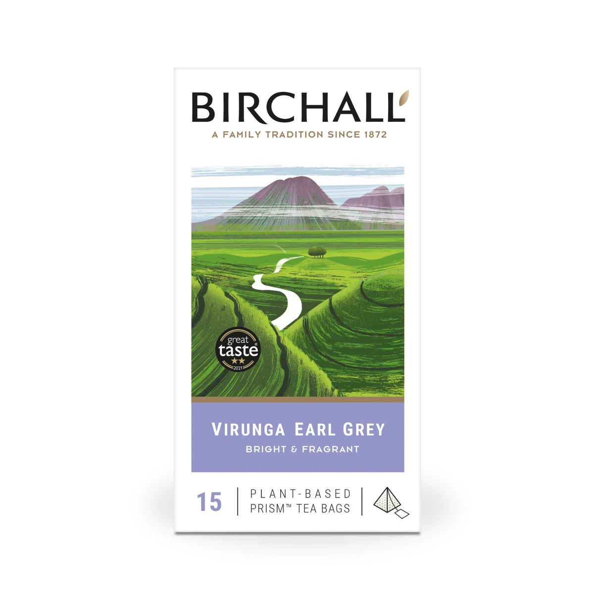 Birchall Virunga Earl Grey Prism Tea Bags