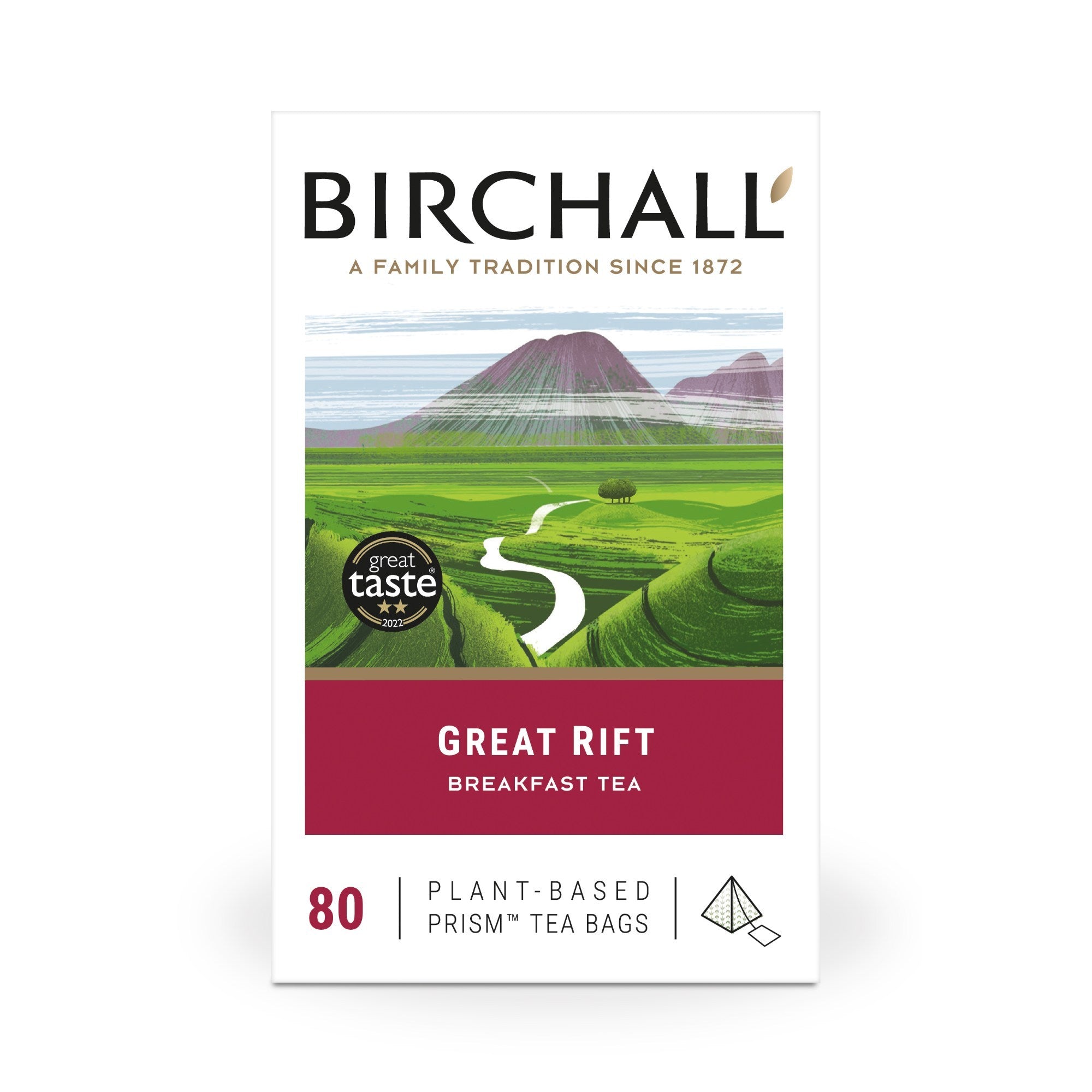 Birchall Great Rift Breakfast Blend Prism Tea Bags