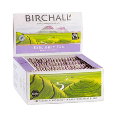 Birchall Earl Grey Tea – 100 Plant-Based Tagged Tea Bags