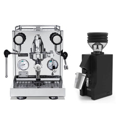 Bellezza Inizio V Espresso Machine + Eureka Mignon Zero Coffee Grinder Bundle