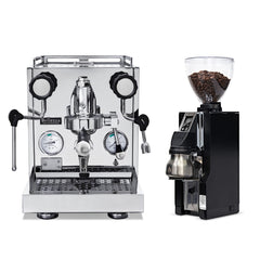 Bellezza Inizio V Espresso Machine + Eureka Mignon Libra 65 AP Coffee Grinder Bundle
