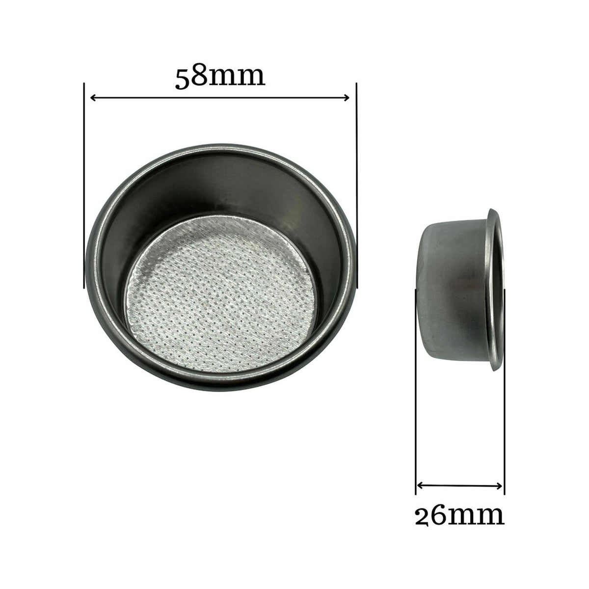 14g Double Filter Basket for La Pavoni Europiccola Espresso Machines