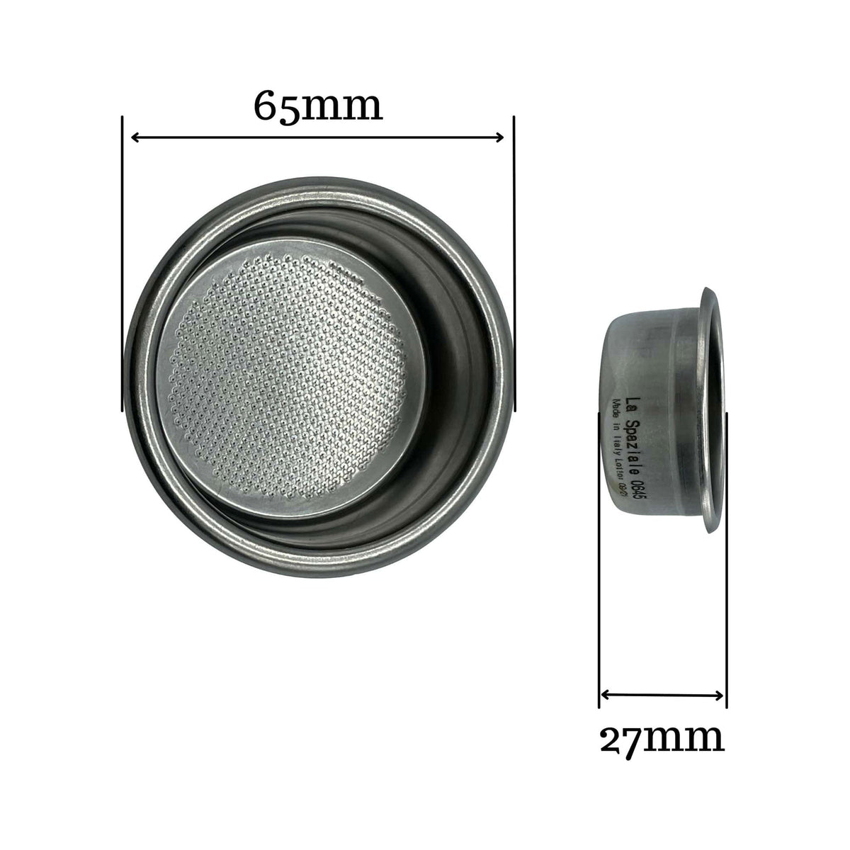 14g Double Filter Basket for La Spaziale Espresso Machines