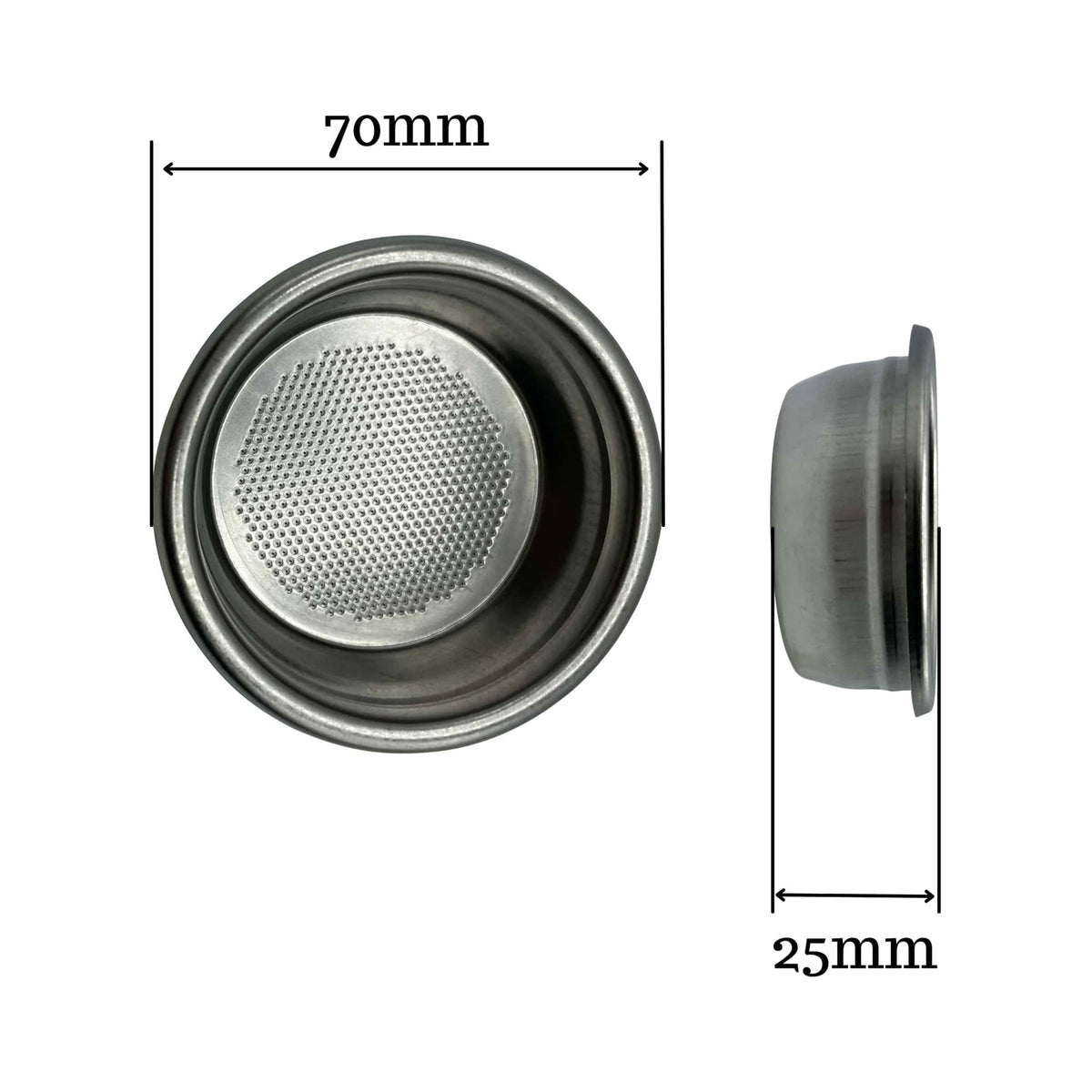 18g Filter Basket for E61 Group Espresso Machines – Wide Compatibility