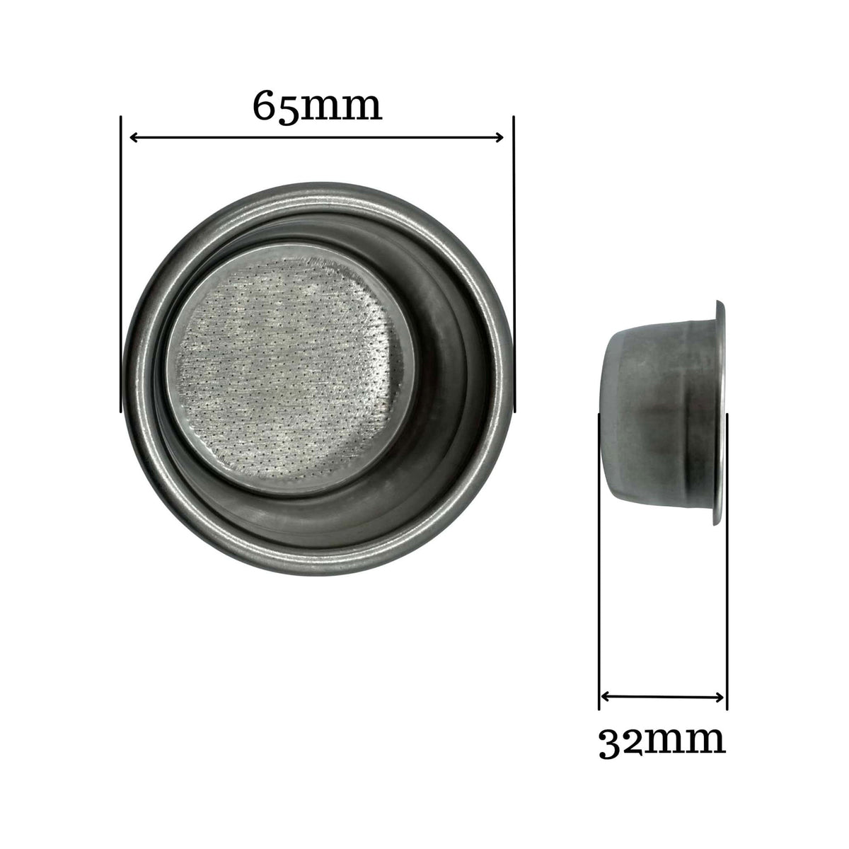 21g Triple Filter Basket for 53mm Group Heads - La Spaziale, WEGA, Astoria, CMA