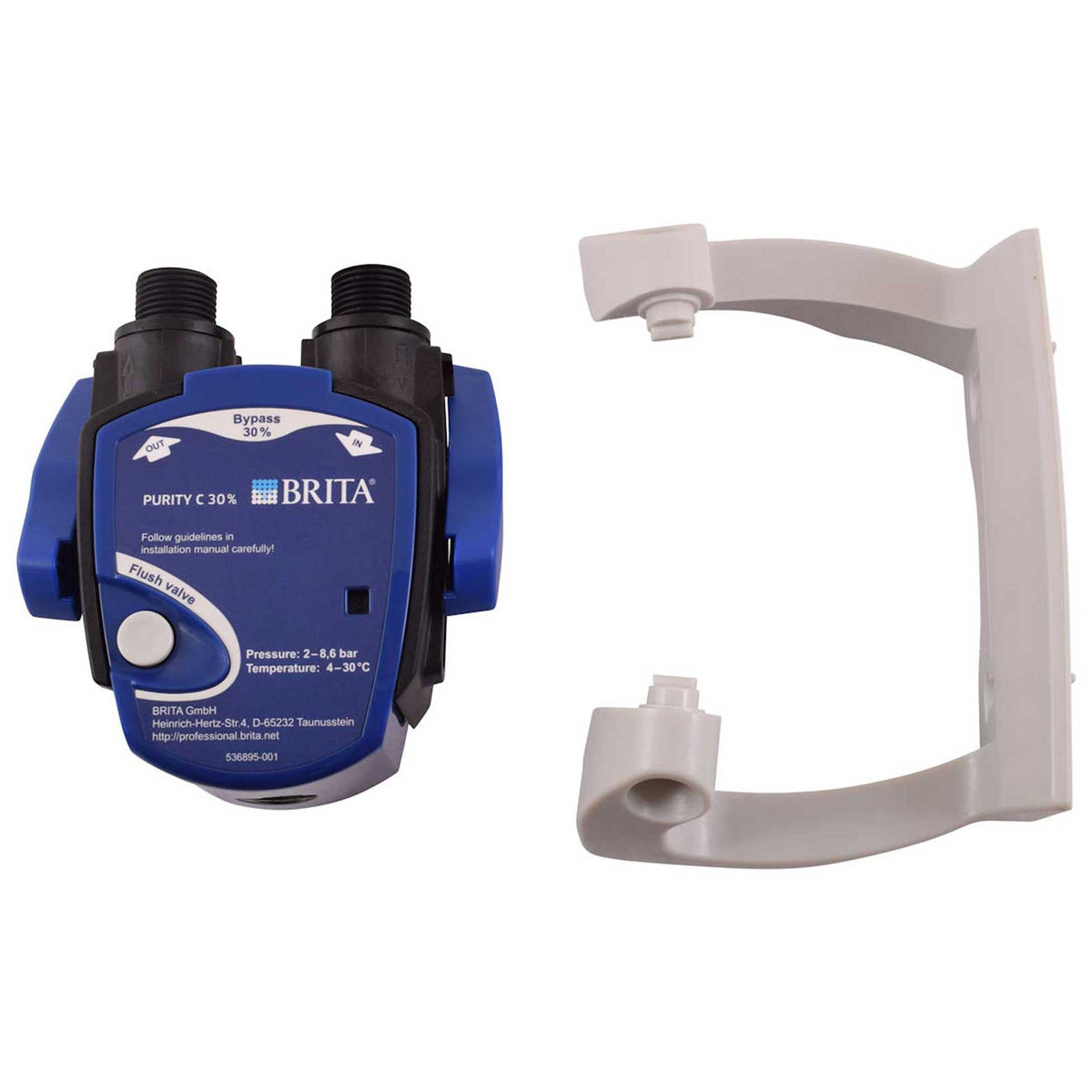 Brita Purity C 30% Fixed Bypass Filter Head - G3/8" Male Connections
