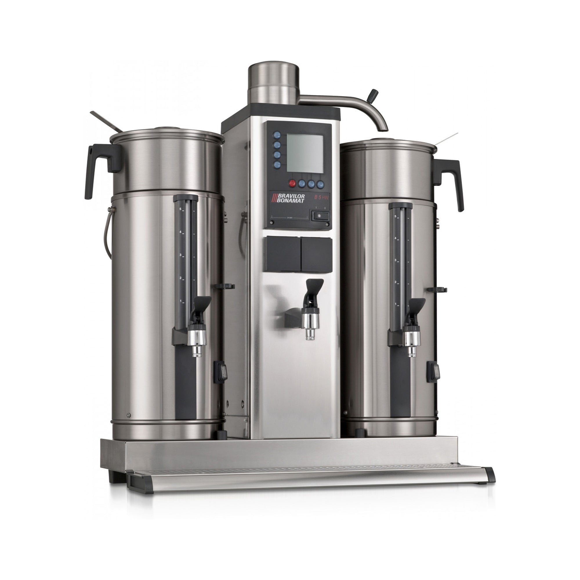 Bravilor B5 HW 5.33KW Round Filter Machine - Brew 5L In 10 Minutes - 3 Phase + Water Tap