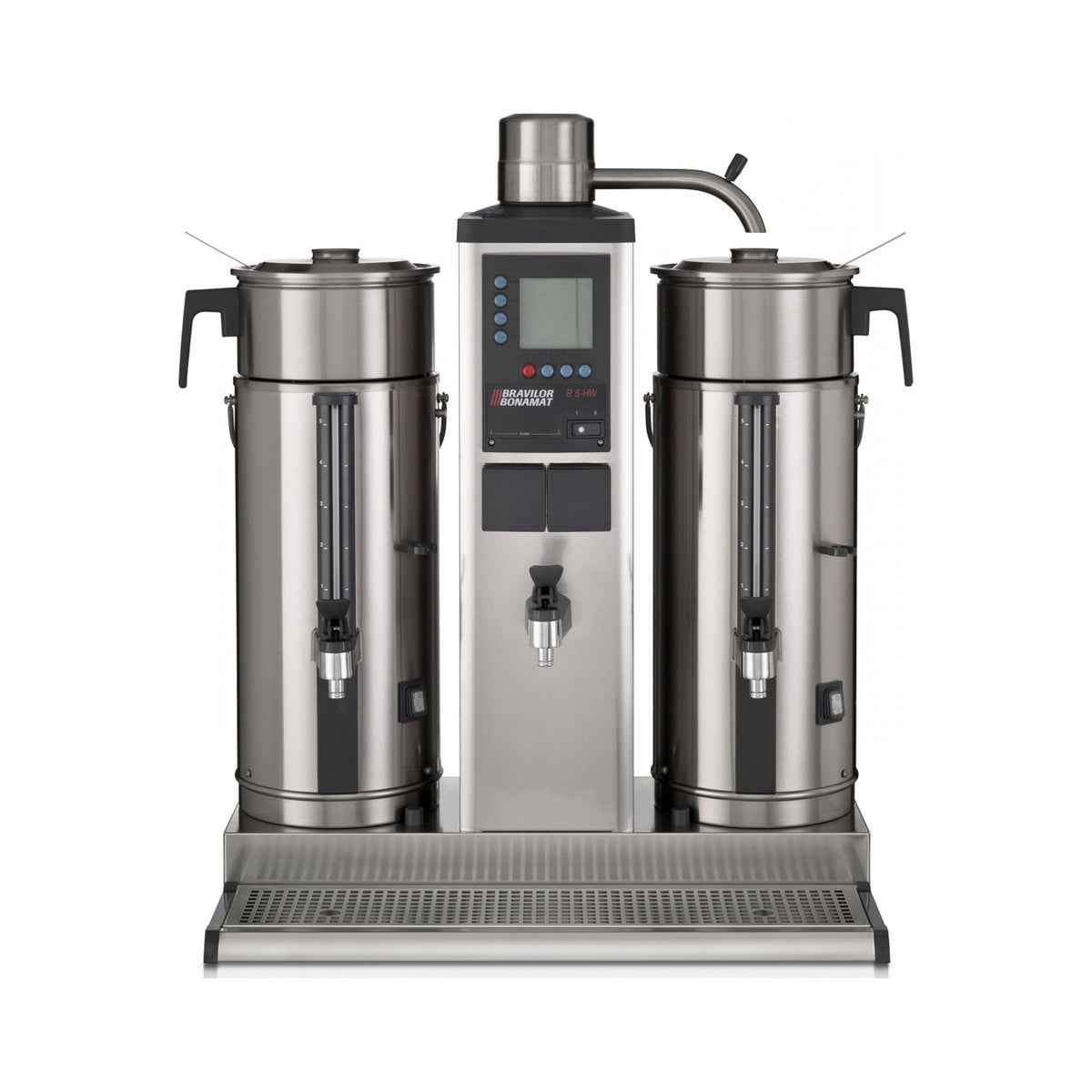 Bravilor B5 HW 5KW Round Filter Machine - Brew 5L In 10 Minutes + Water Tap