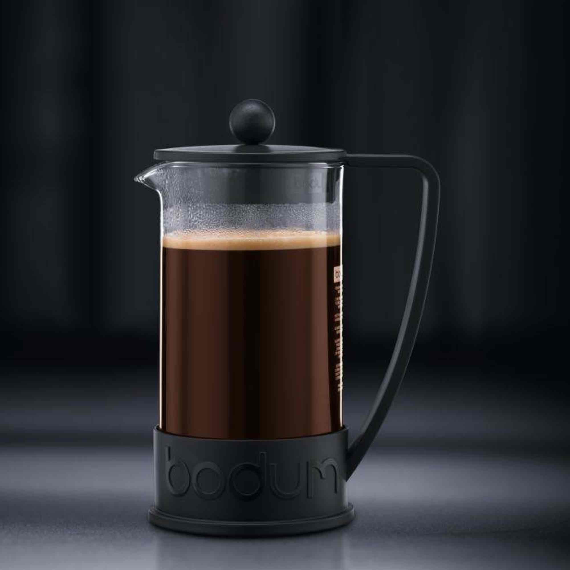 Bodum Brazil French Press Coffee Maker 1l - 8 Cup - Red