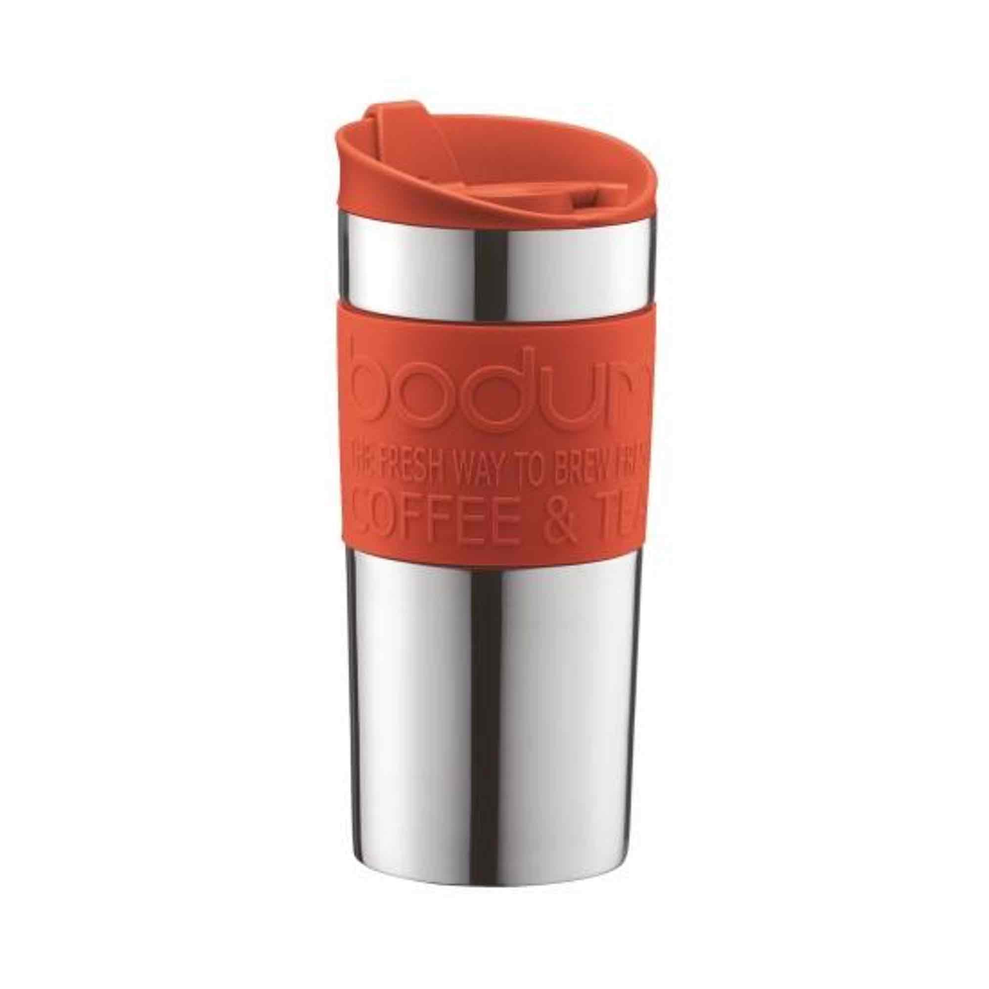 Bodum Travel Coffee Mug - Metal Finish - 0.35l - 12oz