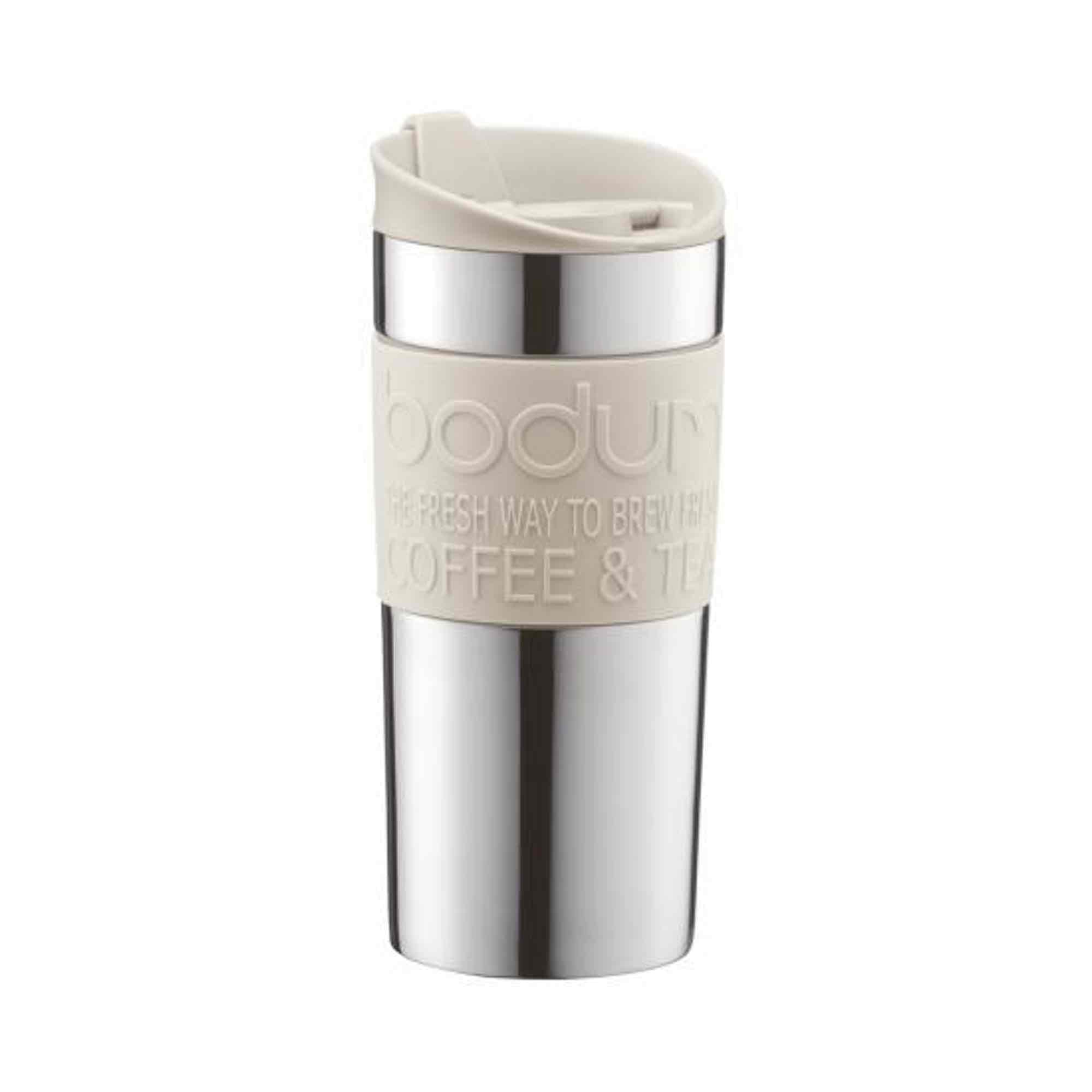 Bodum Travel Coffee Mug - Metal Finish - 0.35l - 12oz
