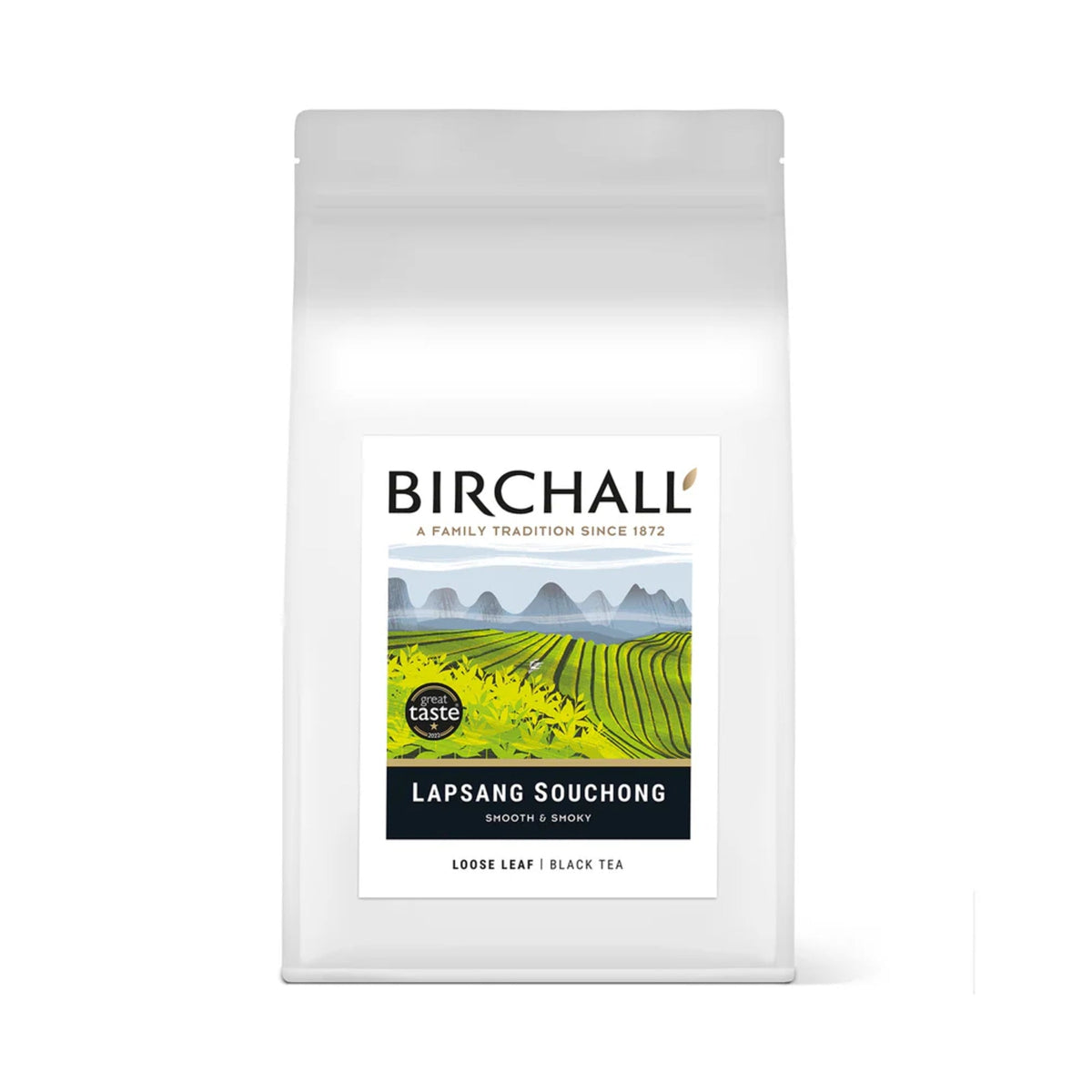 Birchall Lapsang Souchong Loose Leaf Tea – 125g Bag