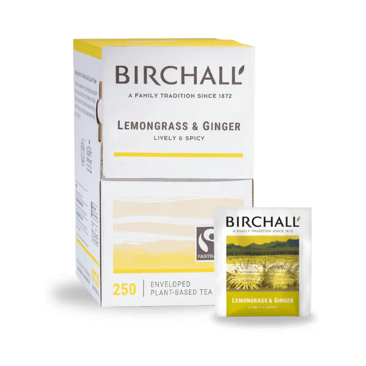 Birchall Lemongrass & Ginger – 250 Enveloped Tea Bags